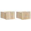 vidaXL Wisząca Szafka Nocna 2 szt. dąb Sonoma 33 x 34,5 x 24 cm