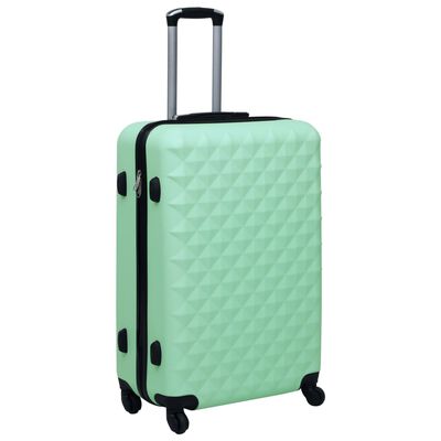 vidaXL Zestaw twardych walizek na kółkach, 2 szt., miętowy, ABS