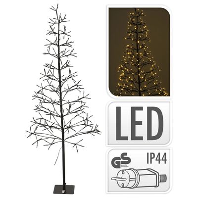 Ambiance Drzewko świąteczne z 280 lampkami LED, 150 cm