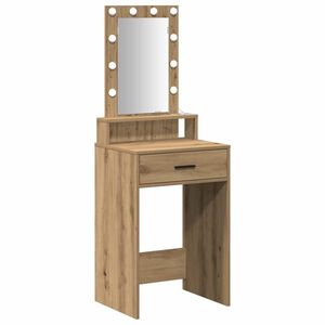 vidaXL Toaletka Brązowy 50 x 41 x 140 cm Drewno inżynieryjne