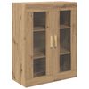 vidaXL Highboard z szufladą Dąb rzemieślniczy 69,5 x 34 x 180 cm