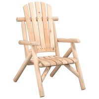 vidaXL Krzesło ogrodowe, 68x86x103 cm, drewno świerkowe