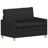 vidaXL Sofa Czarny 126 x 81 x 87,5 cm