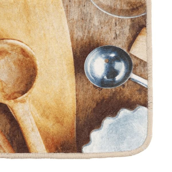 vidaXL Dywanik kuchenny, kolorowy, 60x180 cm, zmywalny