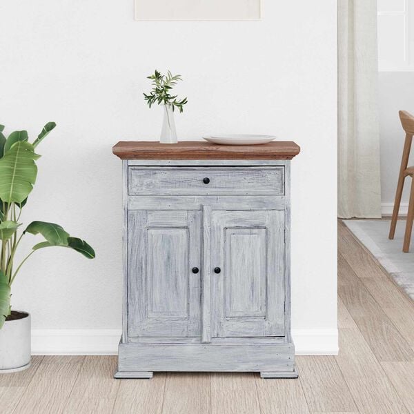 vidaXL Szafka do przechowywania 63 x 30 x 79 cm Lite drewno mahoniowe