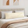 vidaXL Poduszki na sofę 2 pcs Kremowy 145 x 40 cm Tkanina sztruksowa