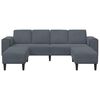 vidaXL Sofa do salonu 3 pcs Ciemnoszary