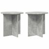 vidaXL Stojak na rośliny 2 pcs Betonowy szary 40 x 40 x 40 cm