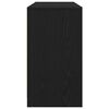 vidaXL Biurko Czarny Dąb 120x42x76 cm Drewno klejone