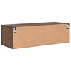 vidaXL Drewniana szafka z szufladą Brązowy dąb 100,5 x 39 x 30 cm