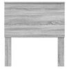 vidaXL Zagł&oacute;wek Szary Sonoma 75 cm Materiał drewnopochodny
