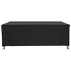 vidaXL Pokrowce na meble ogrodowe, 2 szt., czarne 260x260x90 cm