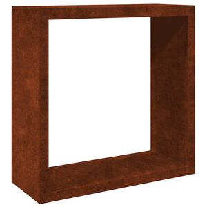 vidaXL Stojak na drewno opałowe 100x40x100 cm Stal kortenowska