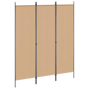 vidaXL Parawan 3-panelowy, biały, 150 x 180 cm