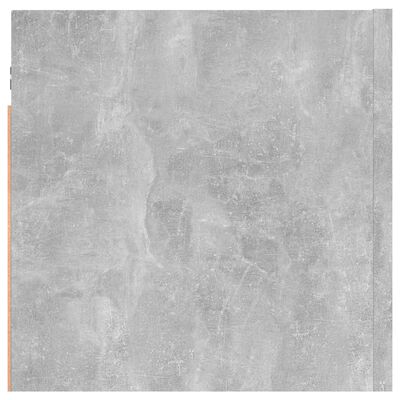 vidaXL Szafka nocna, szarość betonu, 30,5x30x30 cm, płyta wiórowa