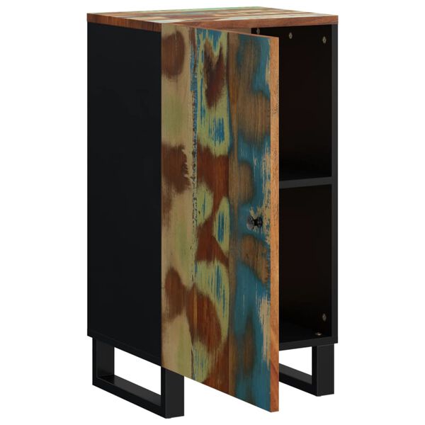 vidaXL Szafka z drzwiczkami, 40x31x75 cm, lite drewno z odzysku