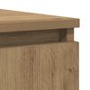 vidaXL Komoda z szufladami Artisan Oak 100,5x35x76 cm Drewno klejone