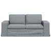 vidaXL Sofa Jasnoszary 182 x 80 x 82 cm tkanina