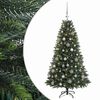 vidaXL Sztuczna choinka z bombkami 120 cm 150 LED Ciepła biel