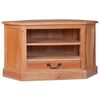 vidaXL Narożna szafka pod TV, 80x40x49 cm, lite drewno mahoniowe