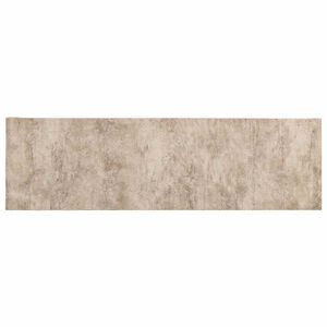 vidaXL Dywan kuchenny Beżowy beton 150 x 45 cm 100% poliamid