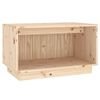 vidaXL Szafka pod telewizor, 60x35x35 cm, lite drewno sosnowe