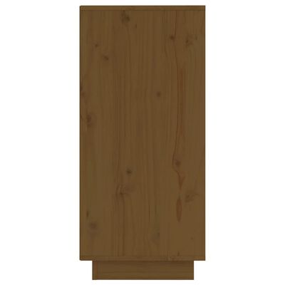 vidaXL Szafka, miodowy brąz, 31,5 x 34 x 75 cm, lite drewno sosnowe
