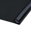 vidaXL Folie okienne, 3 szt., matowe, czarne, PVC