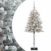 vidaXL Sztuczna choinka z bombkami 120 cm 150 LED Ciepła biel