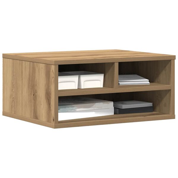 vidaXL Stojak na drukarkę dąb artisan 49 x 40 x 22.5 cm