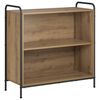 vidaXL Szafka na książki 80 x 33 x 80 cm Drewno inżynieryjne