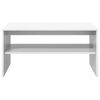 vidaXL Stolik kawowy Biały 80 x 50 x 40 cm Materiał drewnopochodny