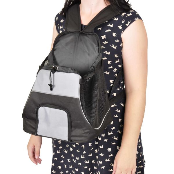 FLAMINGO Transporter przedni Sybil, czarny i szary, 518123