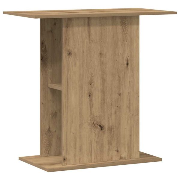 vidaXL Stojak pod akwarium Artisan Oak 36x75x72,5 cm Drewno konstrukcyjne