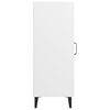 vidaXL Szafka, biała, 34,5x34x90 cm, materiał drewnopochodny