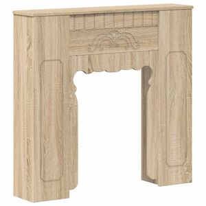 vidaXL Obudowa kominka dąb Sonoma 93 x 20 x 89 cm Drewno inżynieryjne