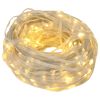vidaXL Lampki na sznurku 150 LED Ciepła biel 15 m