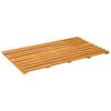 vidaXL Mata do kąpieli brązowy 80 x 48 x 2,5 cm Lite Drewno Akacji