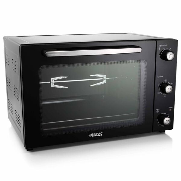 Princess Piekarnik konwekcyjny, 55 L, 2000 W, czarny