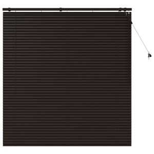 vidaXL Żaluzja wenecka Ciemny brąz 145 x 160 cm 35 mm