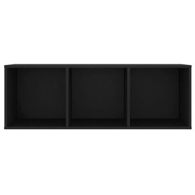 vidaXL Szafka pod TV, czarna, 107x35x37 cm, płyta wiórowa
