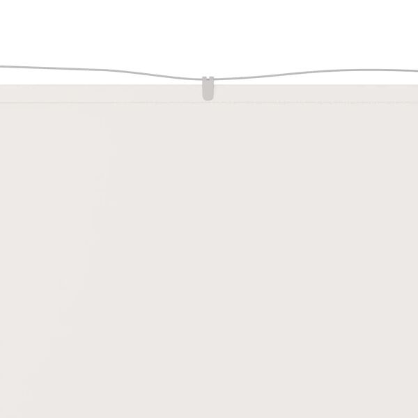 vidaXL Markiza pionowa, biała, 60x600 cm, tkanina Oxford