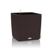 LECHUZA Doniczka CUBE Cottage 50 ALL-IN-ONE, kolor mokka