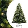vidaXL Sztuczna Choinka Składana na Święta 300 LED zielony 240 cm