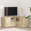 vidaXL Szafka narożna, dąb sonoma, 160x40x45 cm