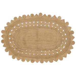 vidaXL Dywan Brązowy 152 x 245 cm Juta