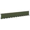 vidaXL Krawężnik do trawnika 10 szt. 102 x 15 x 4 cm Stal
