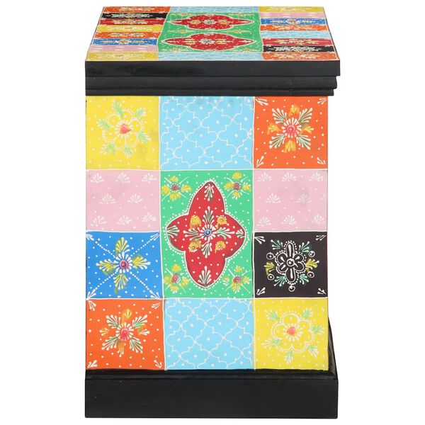 vidaXL Szafka pod telewizor z szufladą Wielokolorowe 80 x 35 x 50 cm