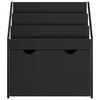 vidaXL Biblioteczka dla dzieci z szufladą Czarny 60 x 29,5 x 69 cm