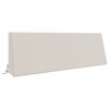 vidaXL Poduszka oparciowa SOEST 100% poliester Biały 120 x 20 x 40 cm